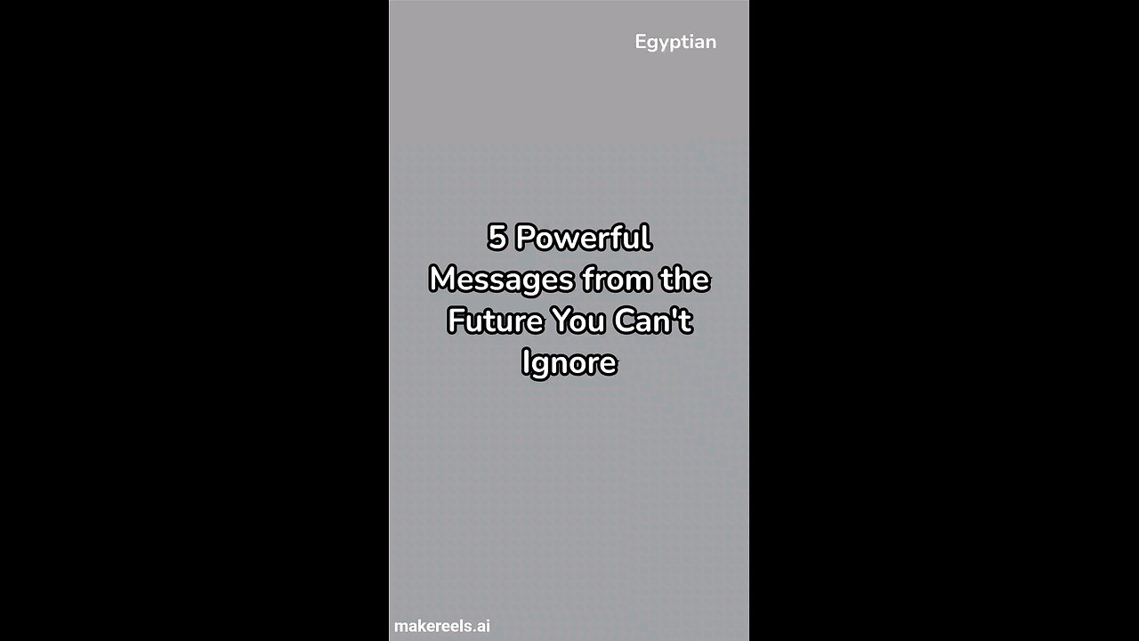 5 Powerful Messages from the Future You Can't Ignore