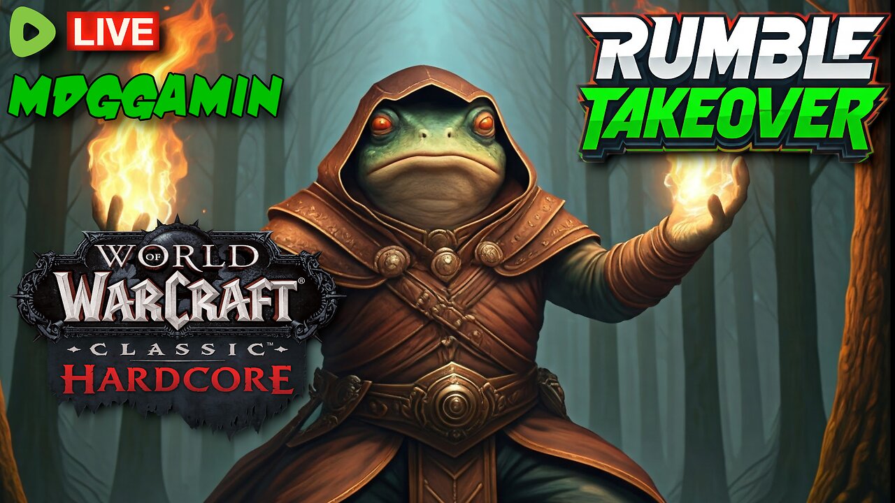 🔴LIVE- World Of Warcraft HARDCORE - 1st Saturday of MAGA 2025!!! - #RumbleTakeover