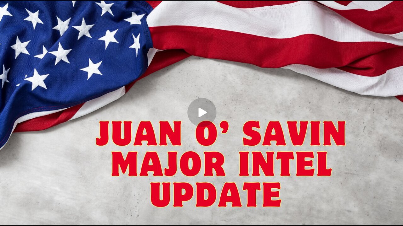 Juan O’ Savin- Major Intel Update 1-5-25 – Inauguration, Impeachment, And Live From GITMO!