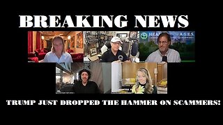 Dr. Bryan Ardis & Scott McKay: Trump Just DROPPED the HAMMER on Scammers!