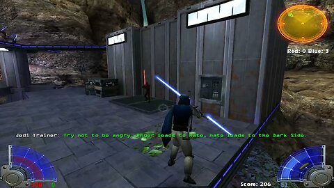 Star Wars Jedi academy gameplay