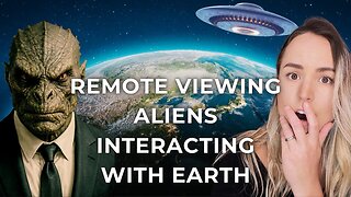 What I Saw: Remote Viewing Alien Activity on Earth 🌎👽👀
