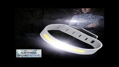 Night Running Armband LED Light Outdoor Sport USB Rechargeable Flashing Light Safe Review