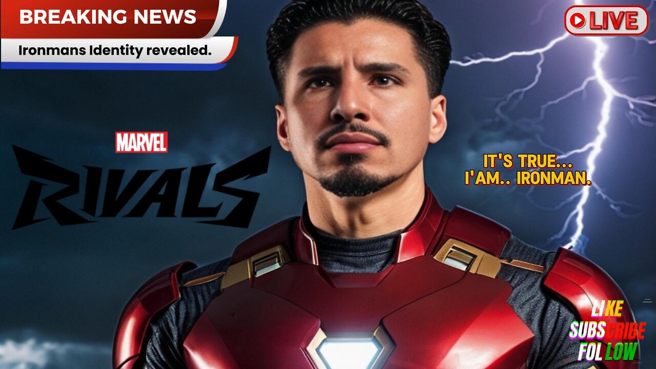 THE TRUTH IS.. I AM IRONMAN. MARVEL RIVALS.