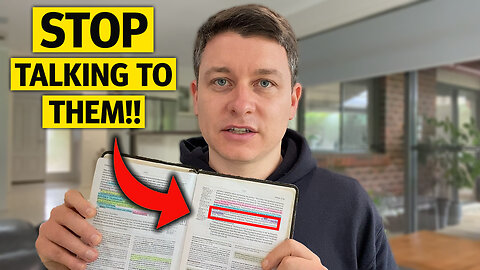 STOP Talking To THIS Type of Christian IMMEDIATELY... (According To The Bible)