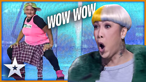 62-Year-Old Nanay Angelisa: The Zumba Queen Shines on Pilipinas Got Talent!