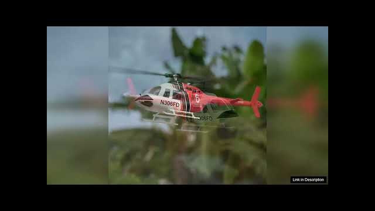 FLY WING Bell 206 V3 470 CLASS RC Helicopter With H1 Flight Review