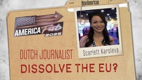 Should The European Union Be Dissolved? Dutch Journalist Explains