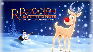 Rudolph the Red-Nosed Reindeer (1951 Song Special) Vintage Christmas Magic Portrait Format