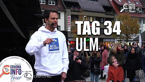 CORONA INFO Tour - Ulm | 2020-11-16 - Tag 34 mit RA Markus Haintz