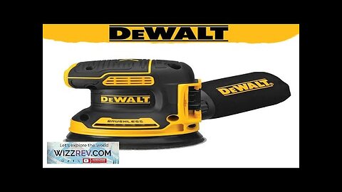 DEWALT DCW210 20V Orbital Sander Brushless Cordless Variable-Speed Handheld Vibration Review