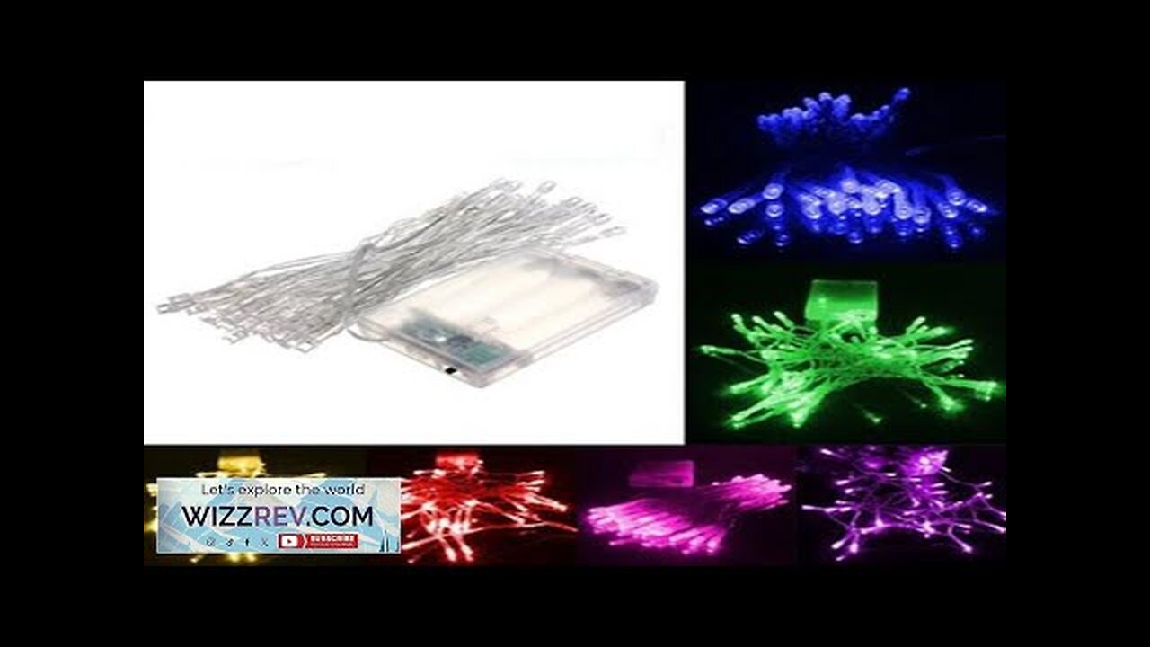 4M 40 LED Battery Powered Christmas Wedding Party String Fairy Light Christmas Review