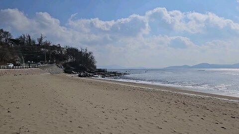 Frozen Dongmak beach ⛱️