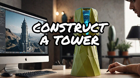 Conquer Blender in 100 Days: Day 1 - Constructing a Tower