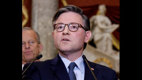 Speaker Johnson Blames Dems as Shutdown in 5th Day 