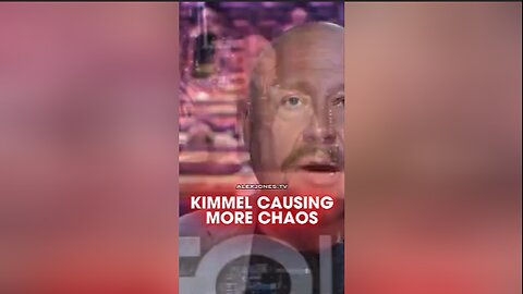 Alex Jones: Jimmy Kimmel is Inciting More Violence Against Trump & ICE - 1/8/26