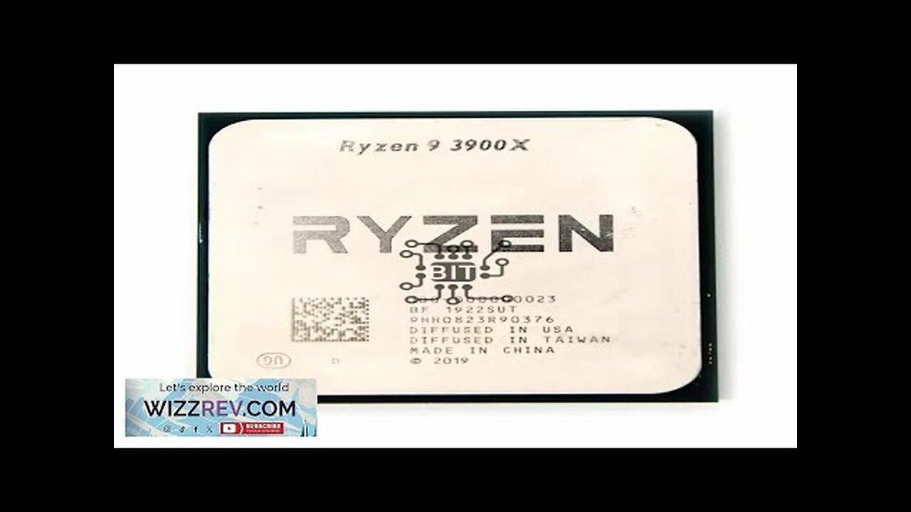 Ryzen 9 3900X R9 3900X 3.8 GHz Twelve-Core 24-Thread CPU Processor 7NM Review