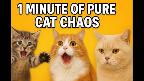 Try Not to Laugh: Funniest Cat Moments Ever!