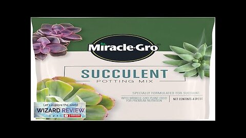 Miracle-Gro Succulent Potting Mix: Fertilized Soil with Premium Nutrition for Indoor Cactus Review