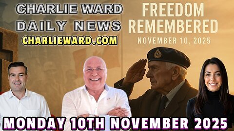 CHARLIE WARD DAILY NEWS WITH CHARLIE WARD, PAUL BROOKER & DREW DEMI MONDAY 10TH NOVEMBER 2025