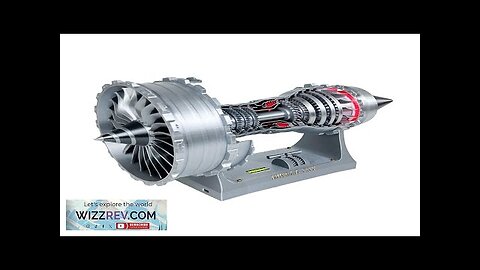 NikolaToy 40cm Middle Size Turbofan Engine Model High-Precision Craftsmanship Decorative Review