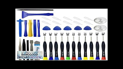 40 in 1 Mobile Phone Repair Tools Disassemble Repair Set for iPhone Review