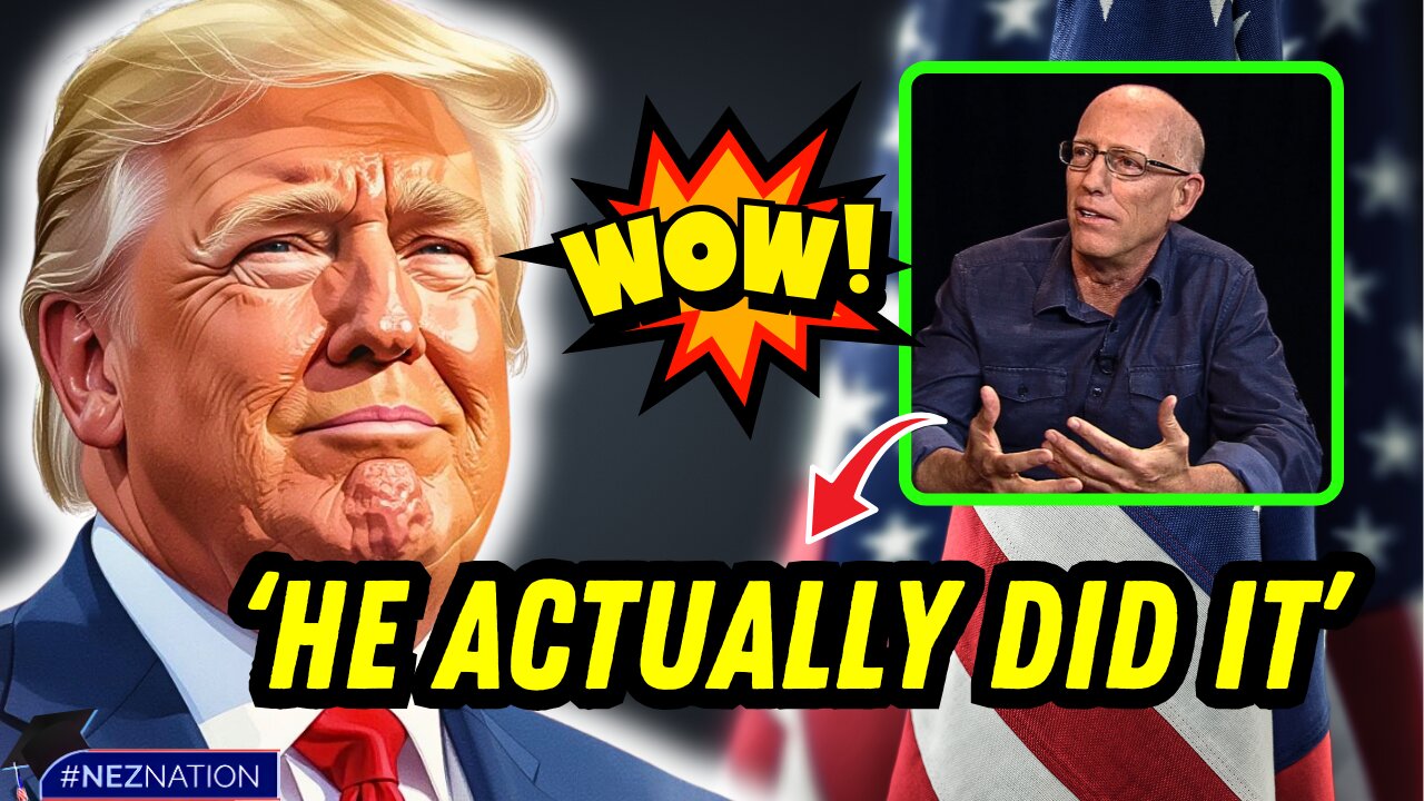 “TRUMP SAVED MY LIFE!” — Dilbert Creator’s Story BREAKS the Internet