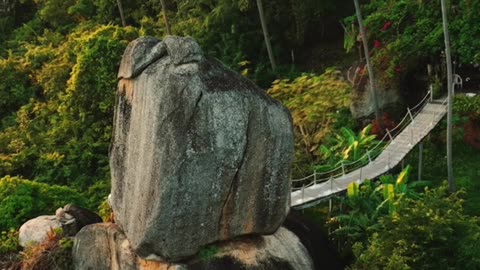 The Overlap Stone at Koh Samui! #travel #thailand
