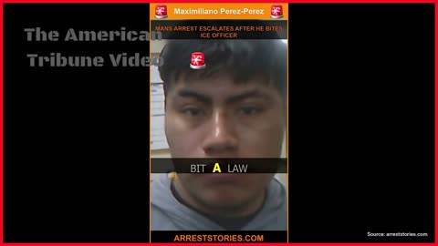 ICE Arrests Illegal Alien Who Bit the Hand of ICE Officer While Resisting Arrest