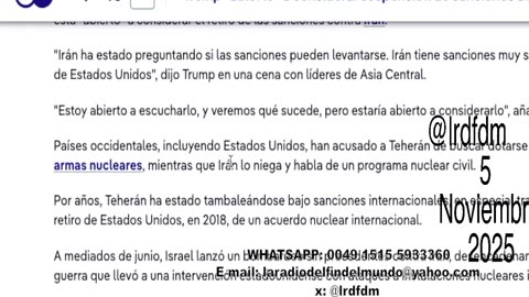 conspiranoicos acérrimos / rezago ideológico del pasado 7.11.2025
