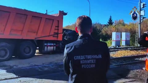 Russian Truck Driver in a Spot of Bother