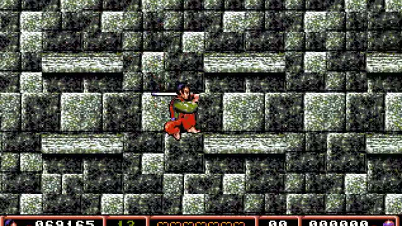 Amiga 500 longplay - Second Samurai - x4 res
