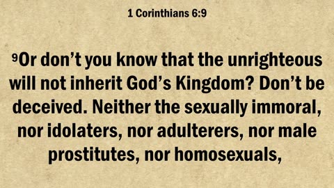 1 Corinthians 6