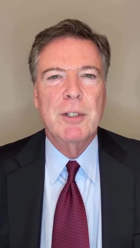 Comey, who once hinted at the assassination of President Trump, speaks after being indicted