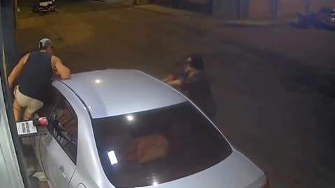 Viral Cctv accident clip
