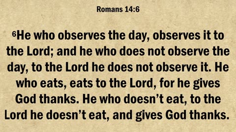 Romans 14