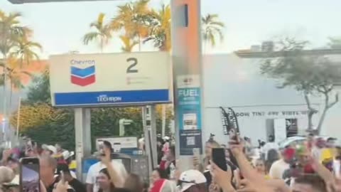 Venezuelans celebrate - Thank Trump for the end of Maduro regime