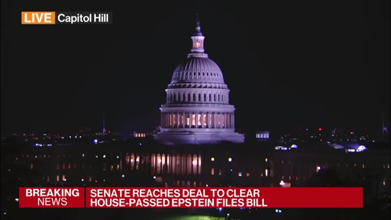 Senate unanimously agrees to approve Epstein files bill