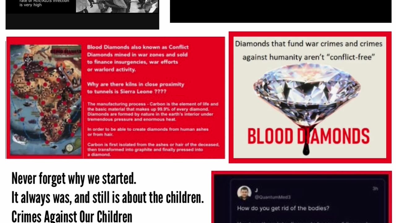 CHILD SOLDIERS AND BLOOD DIAMONDS💎