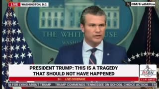 Pete Hegseth - the Military Craft was on a “Continuity of Government Mission”…