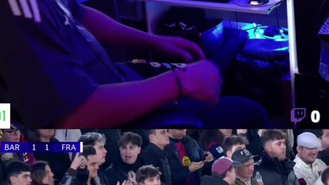 ¡Koundé y Raphinha empatan! Barcelona vs Franfrurt ¡Goles y Reacción EN VIVO!#realmadrid