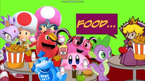 Shadow Queen Peach Fails to Start a Foodfight/Grounded