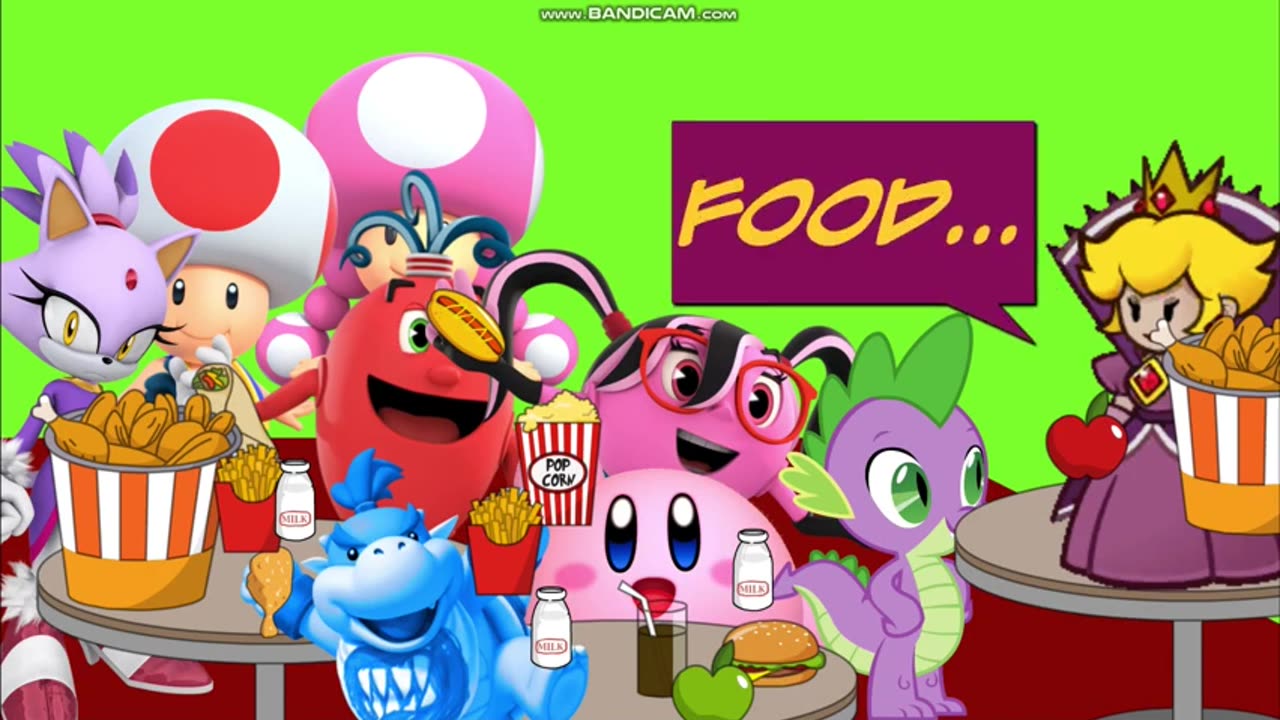 Shadow Queen Peach Fails to Start a Foodfight/Grounded