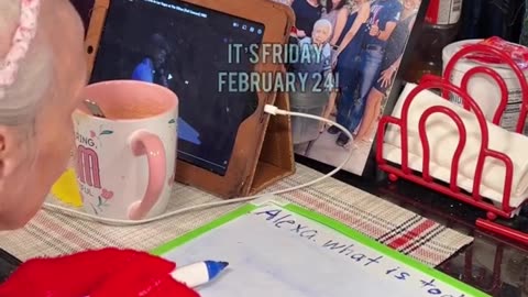 Grandma’s morning routine