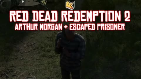 RDR2 - Arthur Morgan Shoots Escaped Prisoner