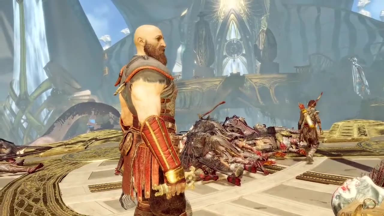 God of War - The Light of Alfheim - Destroy the hive and claim the Light