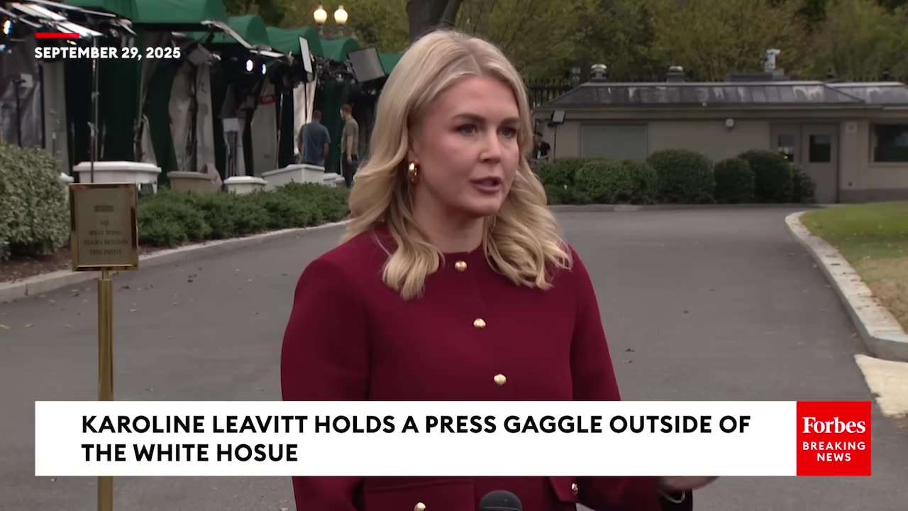 Karoline Leavitt Previews Trump's Meeting With Israel's Netanyahu
