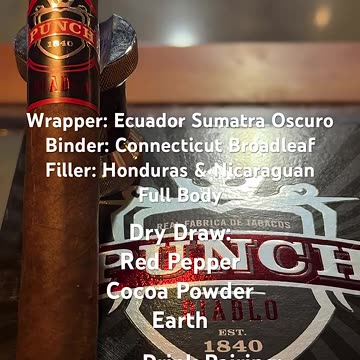 Diablo Scamp (Punch) 6 1/8x50 #CigarOfTheDay #Short #CigarReview #Shorts #review
