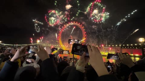 London Fireworks 2025/26.🥳💫💥