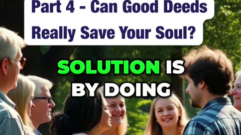Why Your Good Deeds Can't Save You (And What Actually Does)